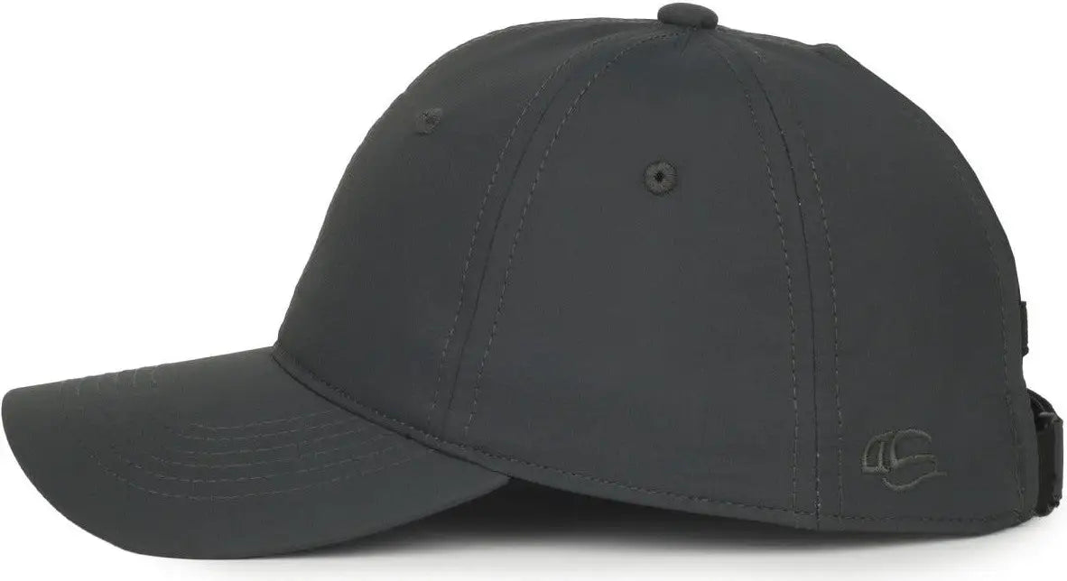 OC Sports PNY-900U Ladies Performance Ponytail Cap - Graphite - Dark Gray / Ladies