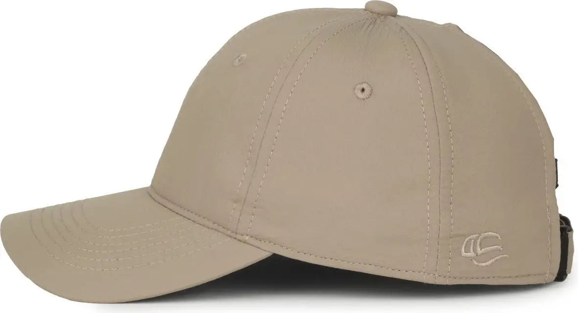 OC Sports PNY-900U Ladies Performance Ponytail Cap - Khaki - Khaki / Ladies