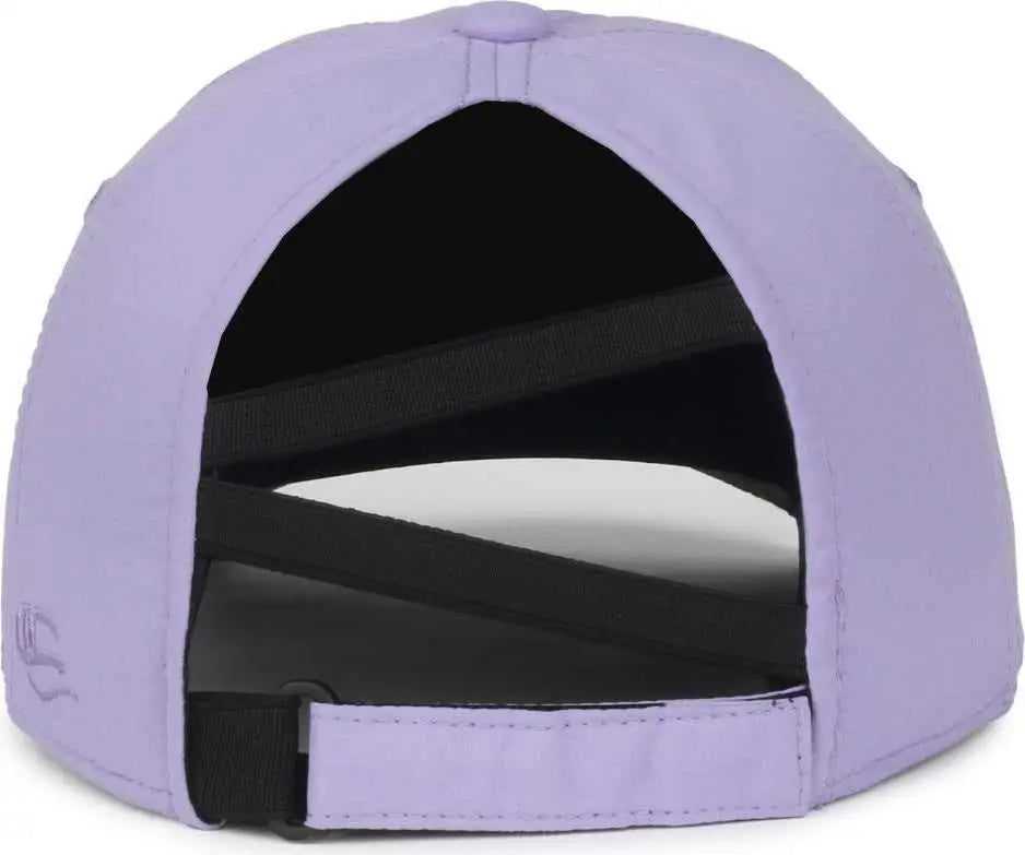OC Sports PNY-900U Ladies Performance Ponytail Cap - Lavender - Lavender / Ladies