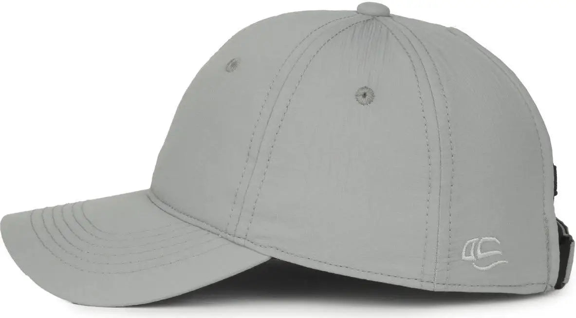 OC Sports PNY-900U Ladies Performance Ponytail Cap - Light Gray - Gray / Ladies