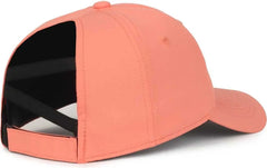 OC Sports PNY-900U Ladies Performance Ponytail Cap - Salmon - Salmon / Ladies