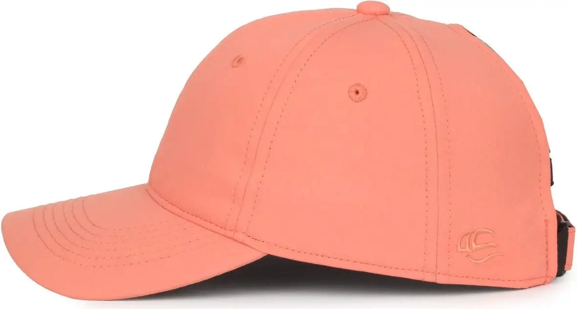 OC Sports PNY-900U Ladies Performance Ponytail Cap - Salmon - Salmon / Ladies
