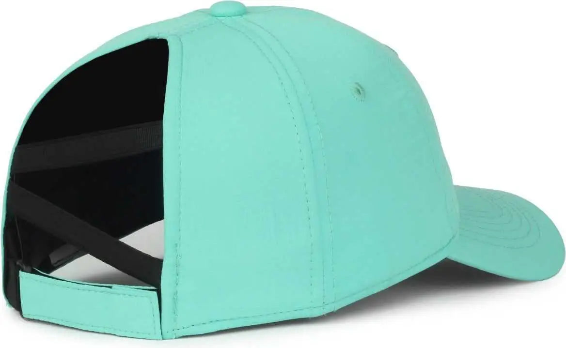 OC Sports PNY-900U Ladies Performance Ponytail Cap - Seafoam - Seafoam / Ladies