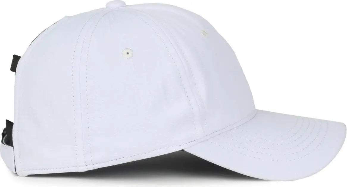 OC Sports PNY-900U Ladies Performance Ponytail Cap - White - White / Ladies