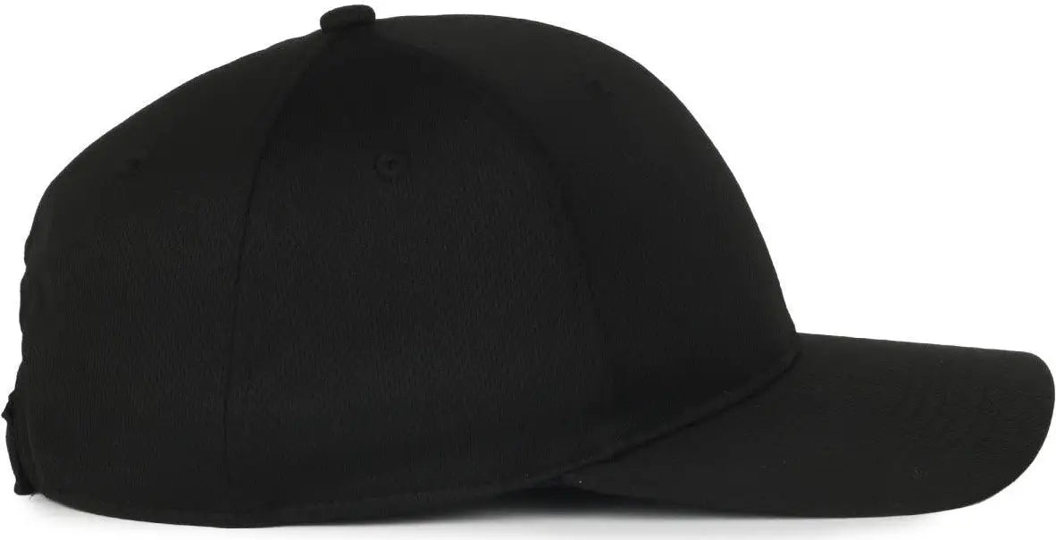 OC Sports PTM-850 Polyester Crown Cap - Black