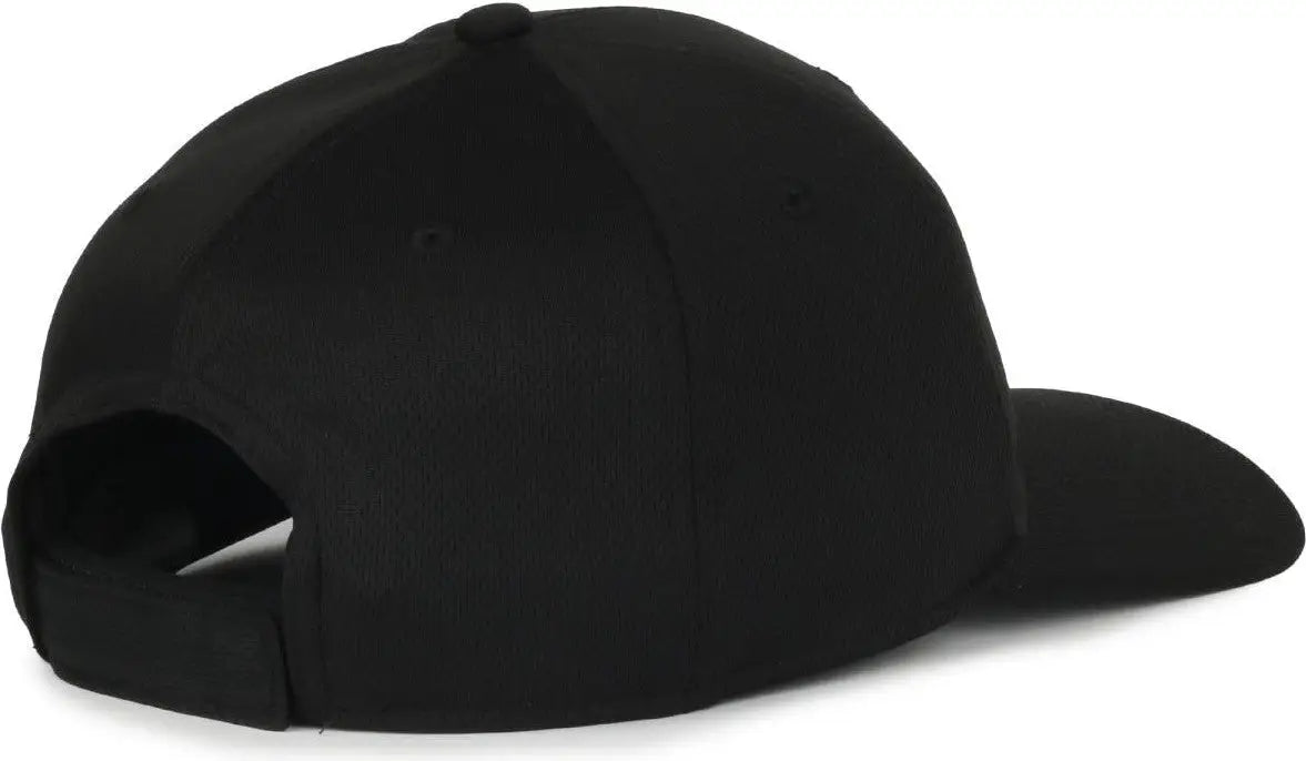 OC Sports PTM-850 Polyester Crown Cap - Black