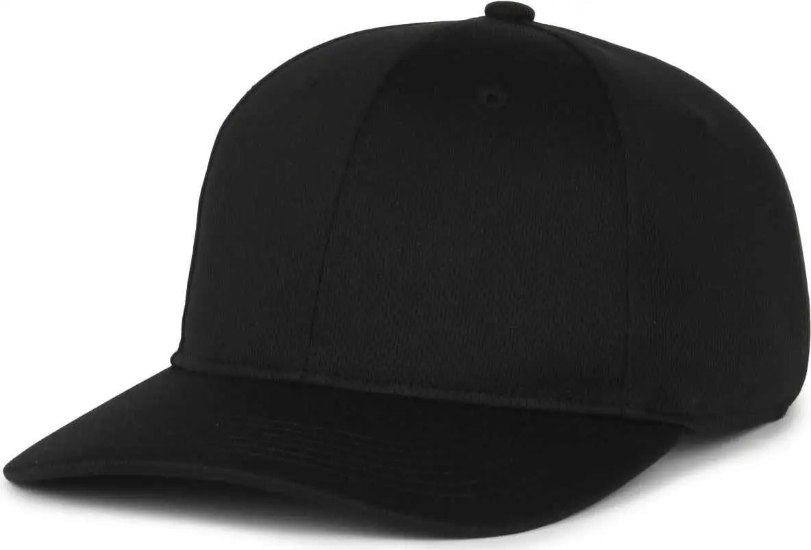 OC Sports PTM-850 Polyester Crown Cap - Black