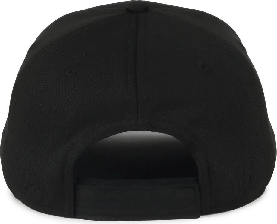 OC Sports PTM-850 Polyester Crown Cap - Black