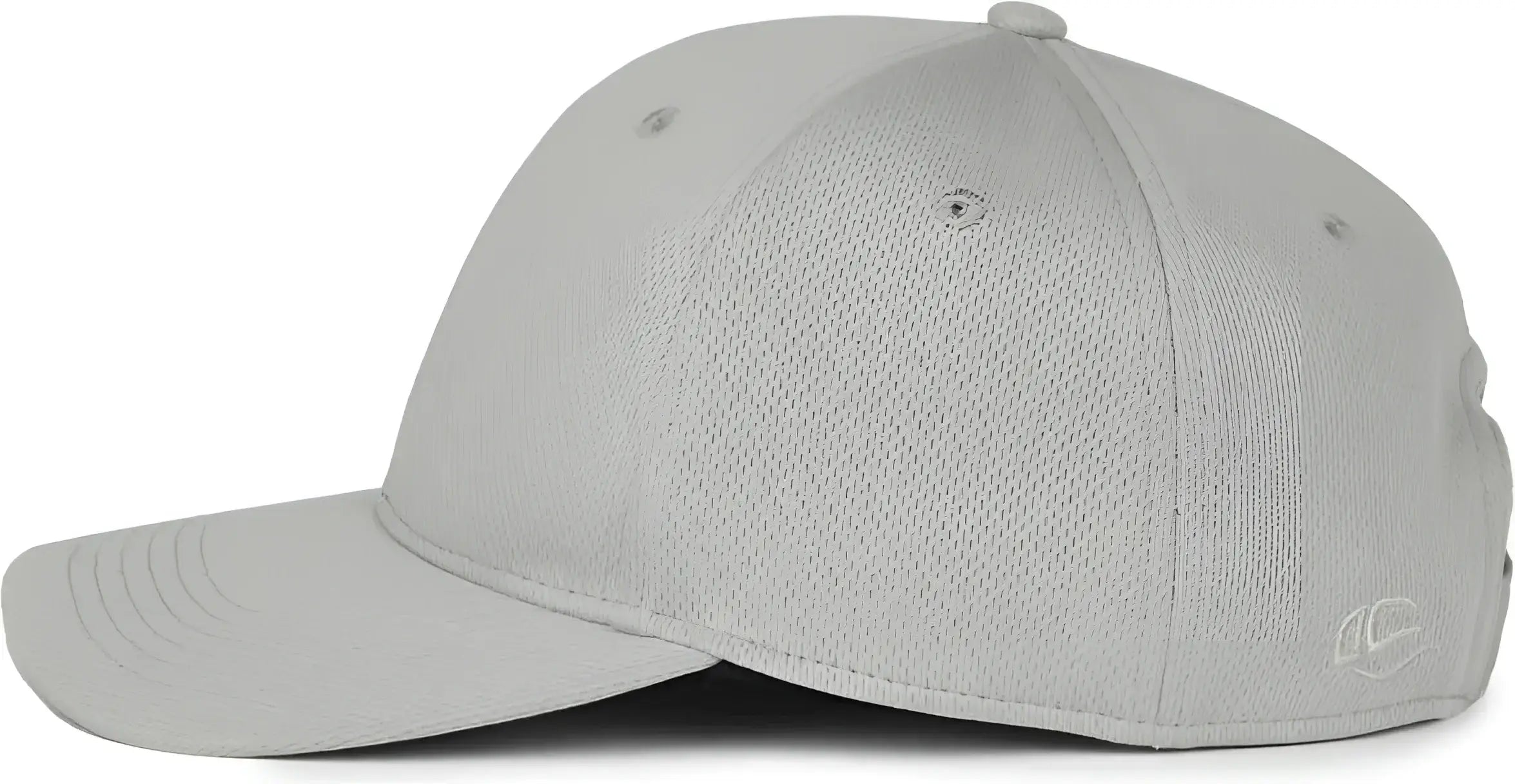 OC Sports PTM-850 Polyester Crown Cap - Light Gray
