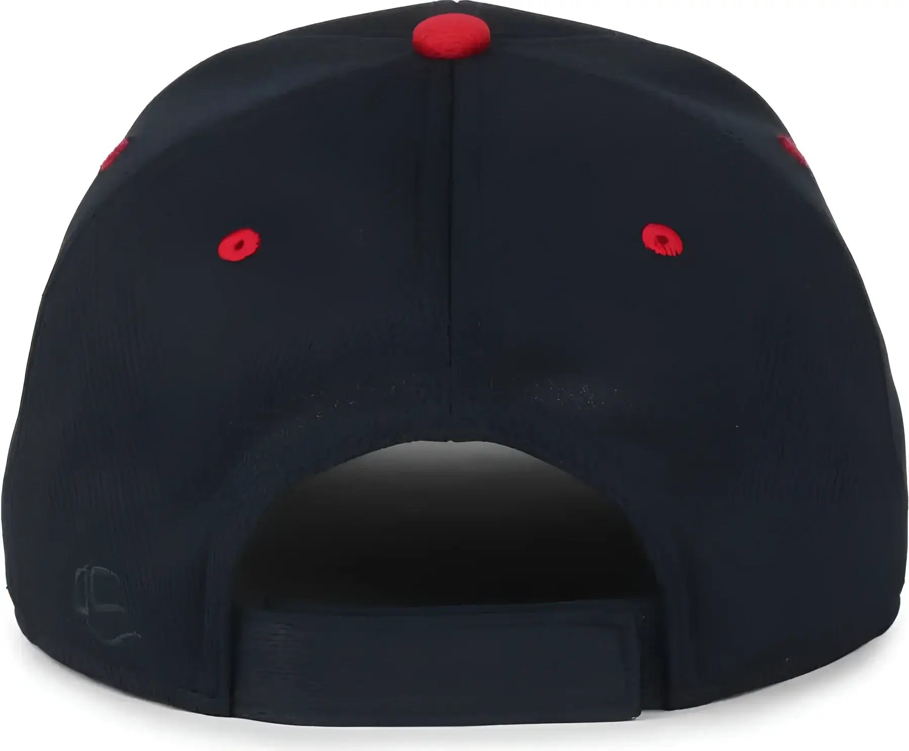OC Sports PTM-850 Polyester Crown Cap - Navy Red