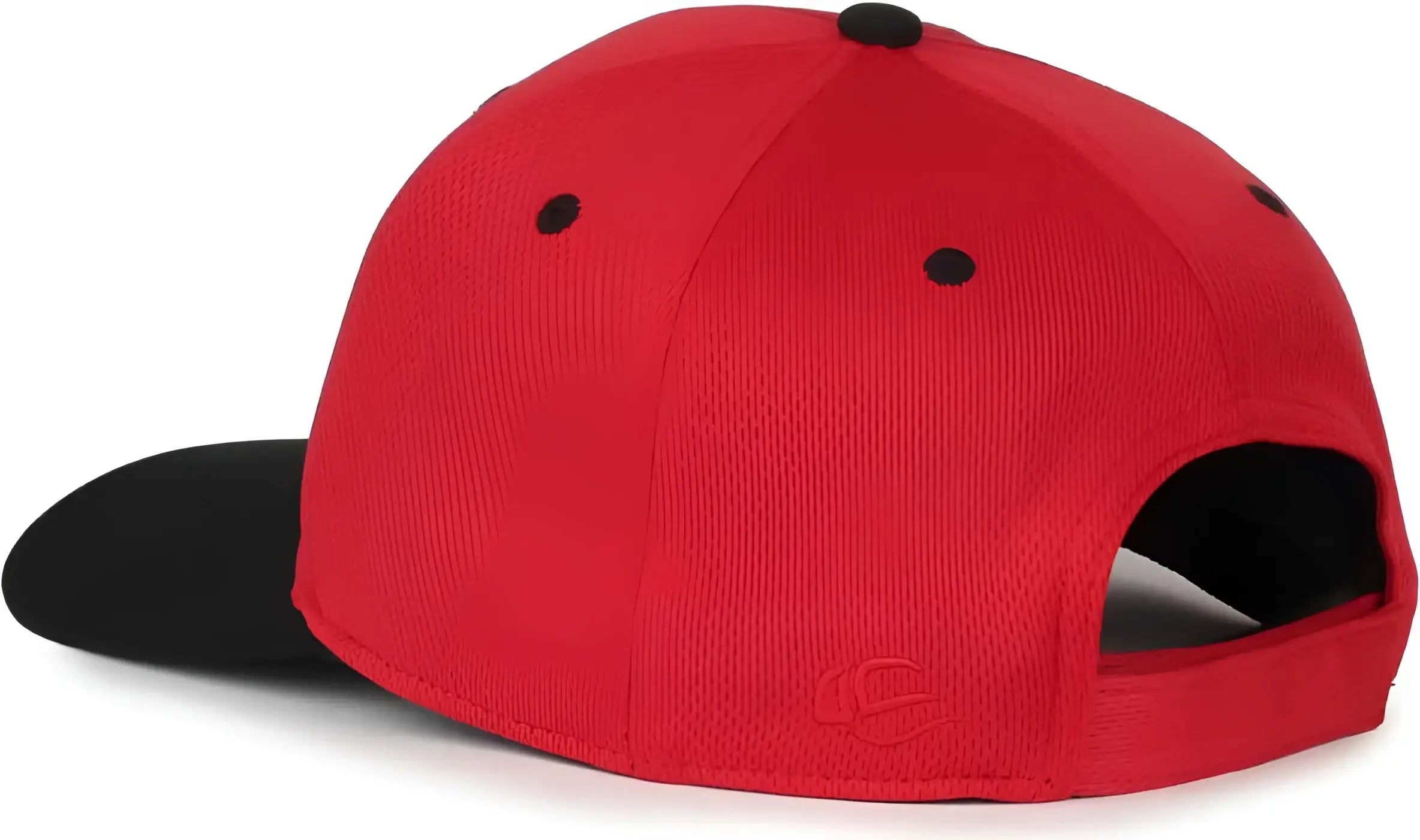 OC Sports PTM 850 Polyester Crown Cap Red Black