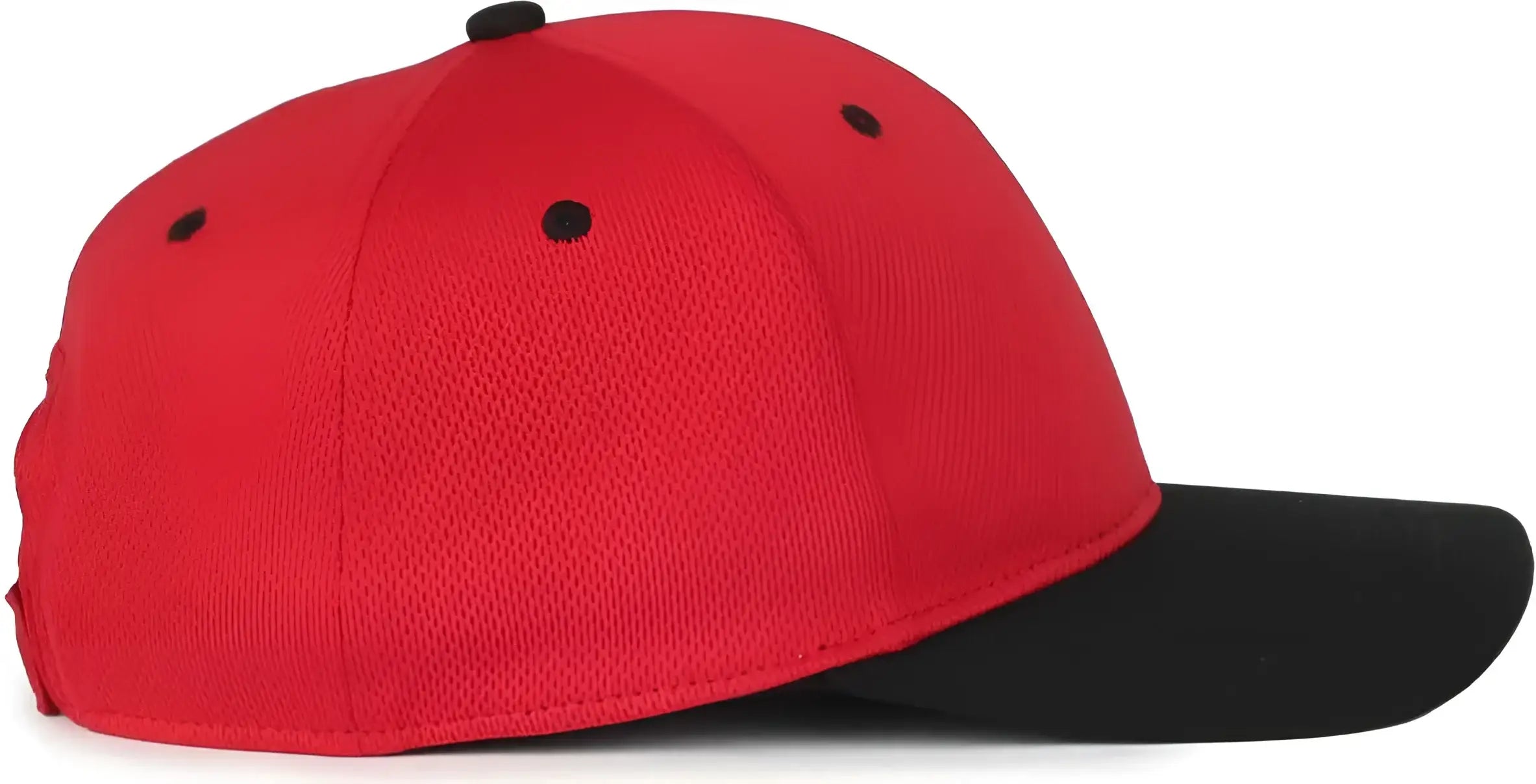 OC Sports PTM 850 Polyester Crown Cap Red Black