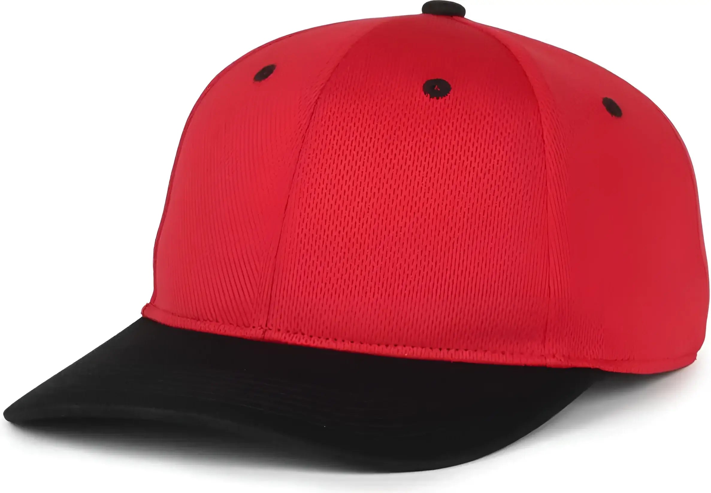 OC Sports PTM 850 Polyester Crown Cap Red Black