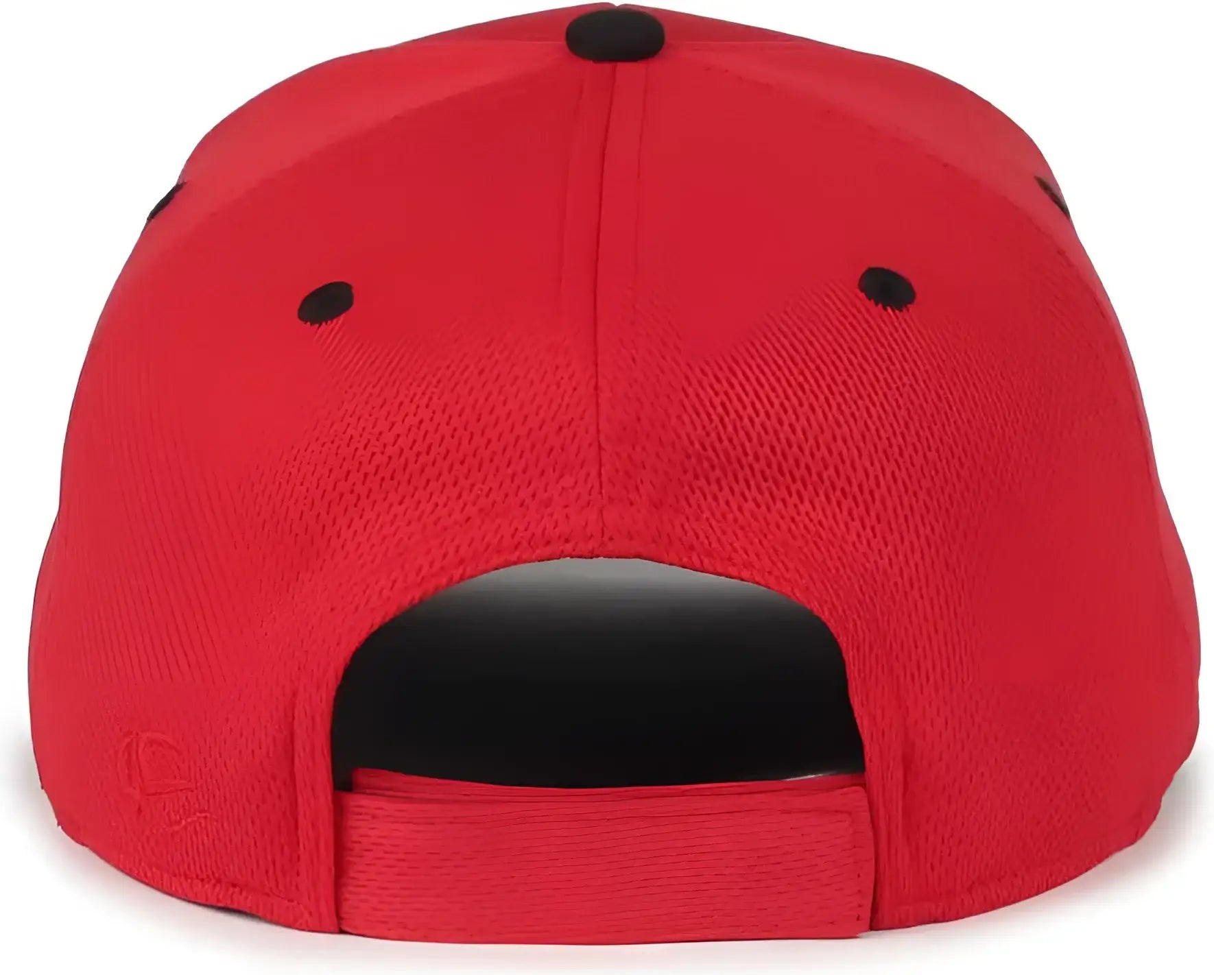 OC Sports PTM 850 Polyester Crown Cap Red Black