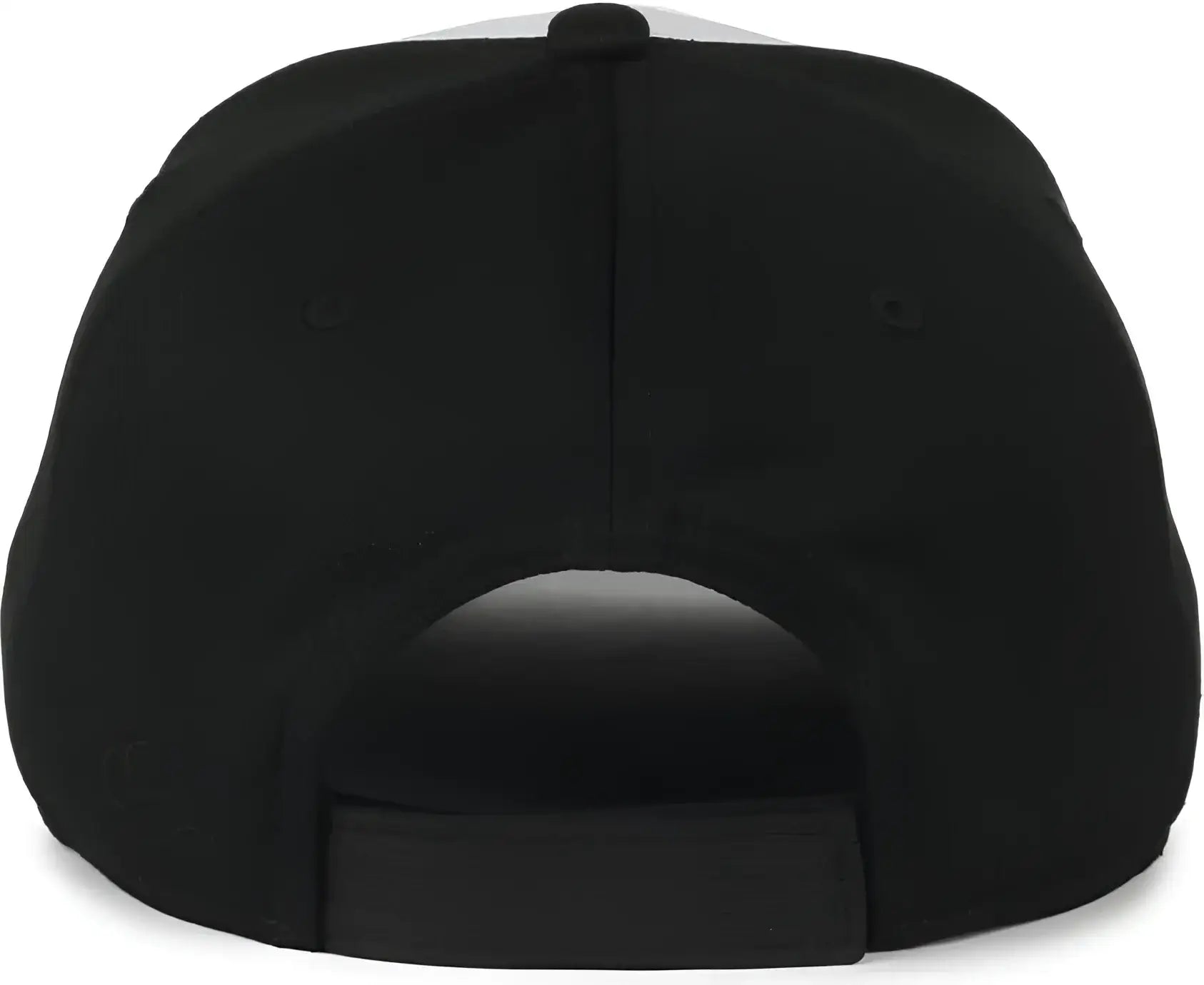 OC Sports PTM 850 Polyester Crown Cap White Black Black