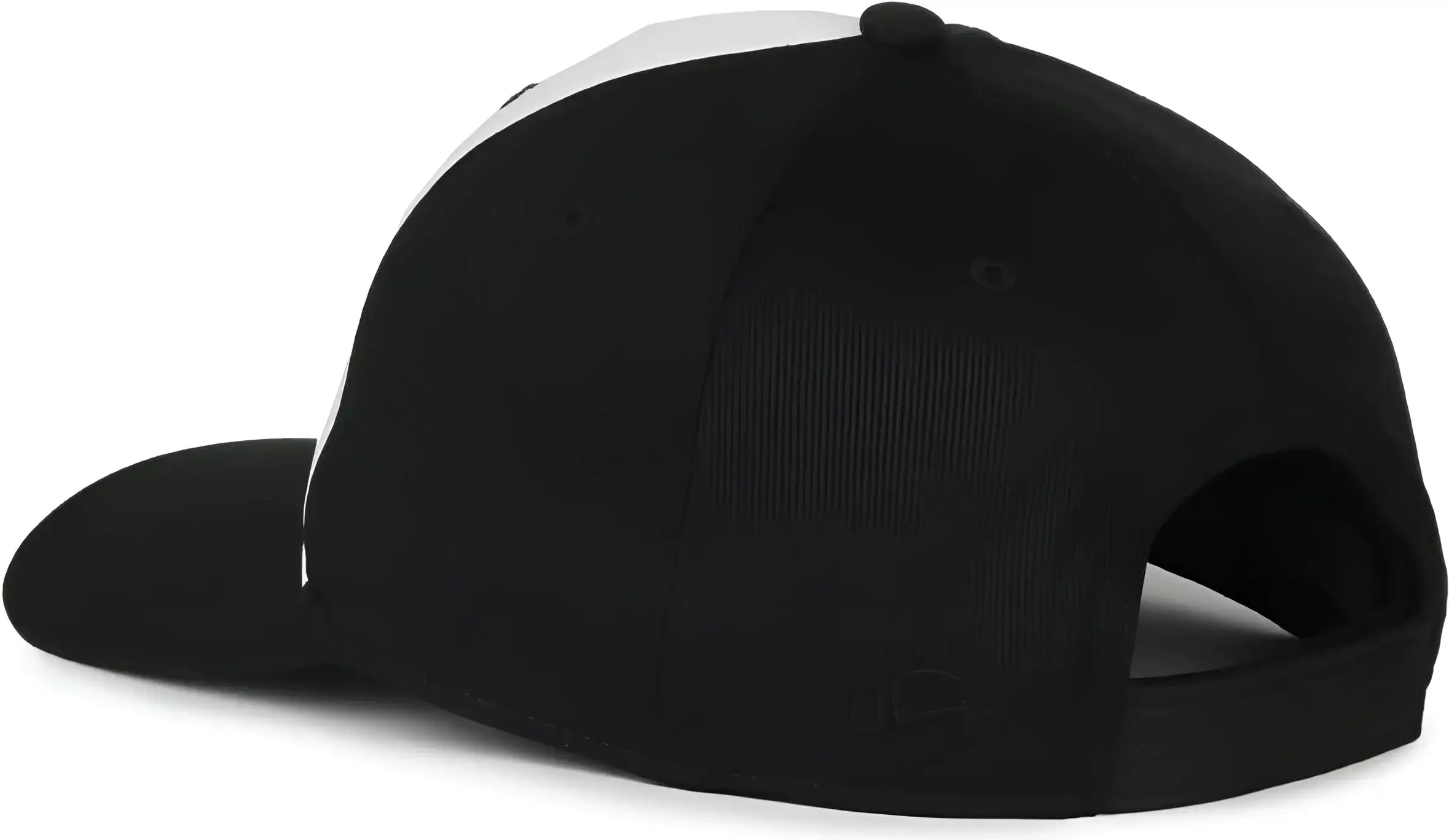 OC Sports PTM 850 Polyester Crown Cap White Black Black
