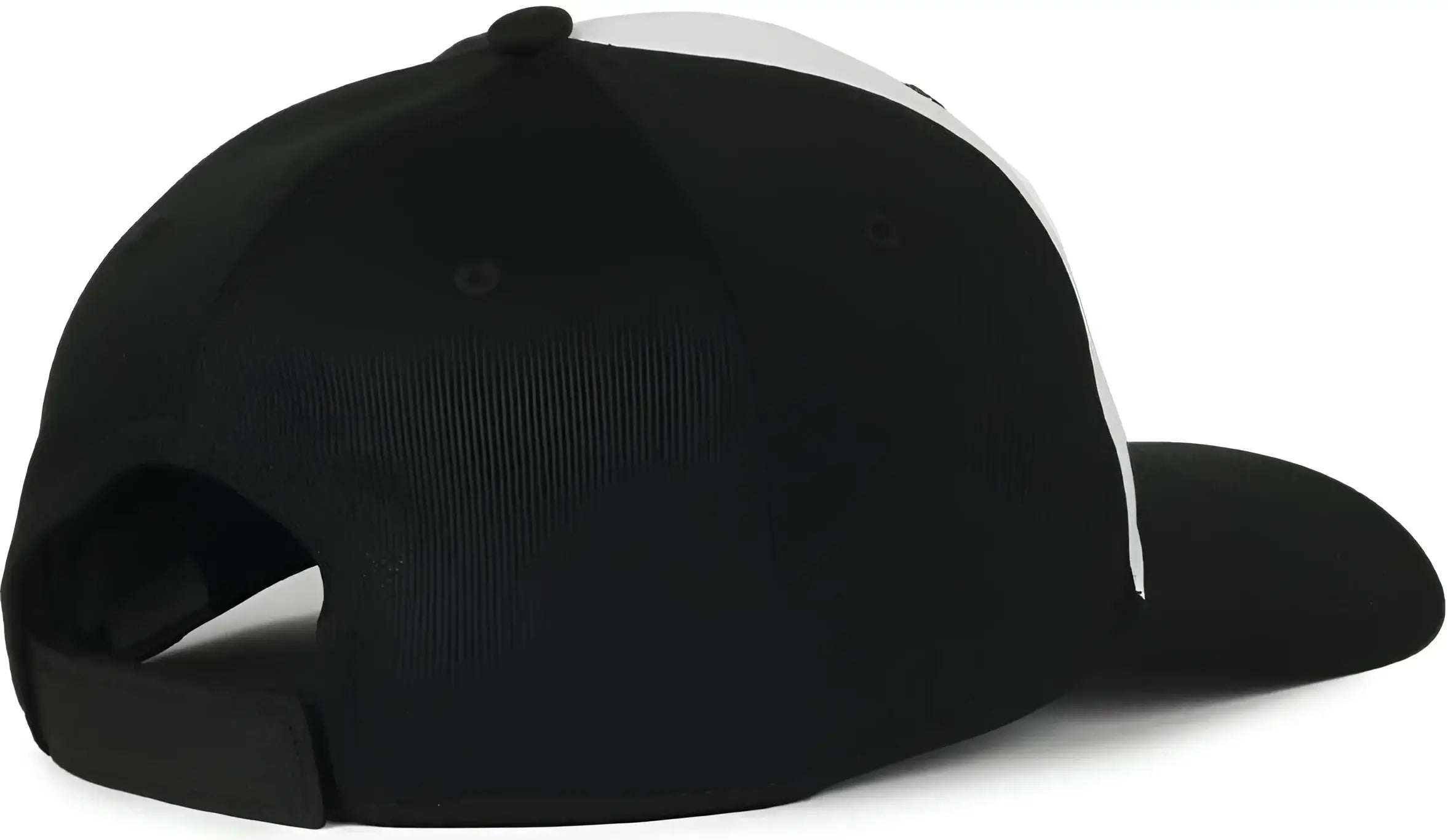 OC Sports PTM 850 Polyester Crown Cap White Black Black