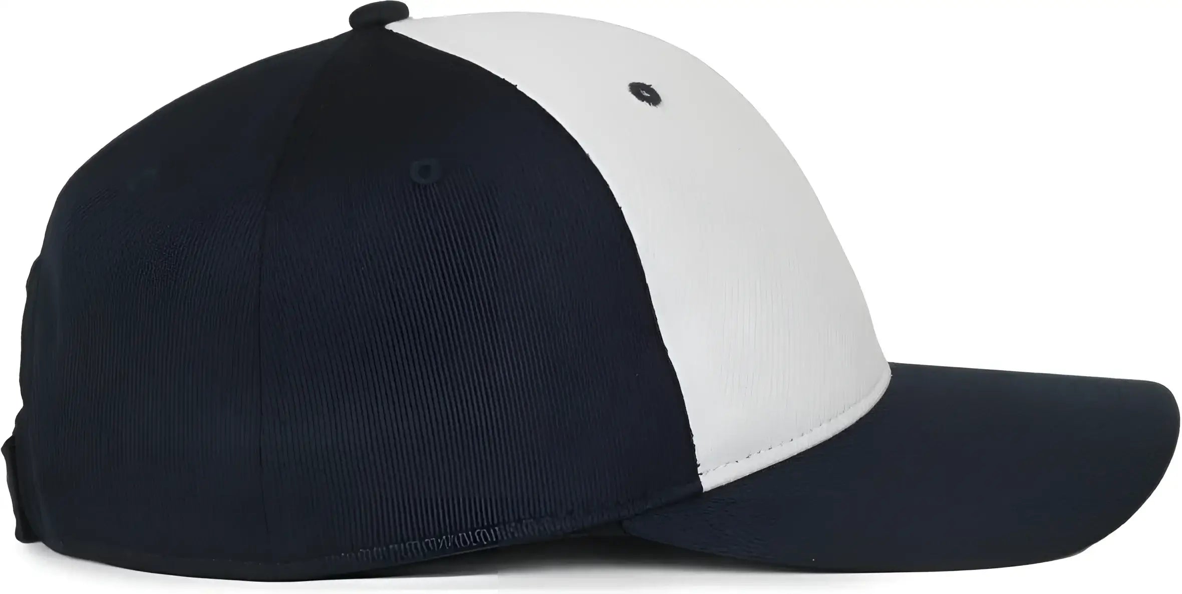 OC Sports PTM 850 Polyester Crown Cap White Navy Navy