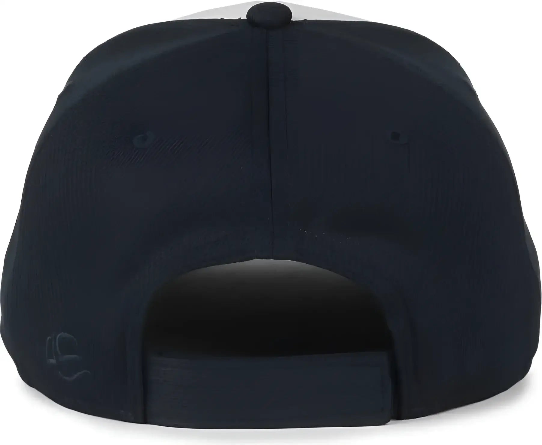 OC Sports PTM 850 Polyester Crown Cap White Navy Navy