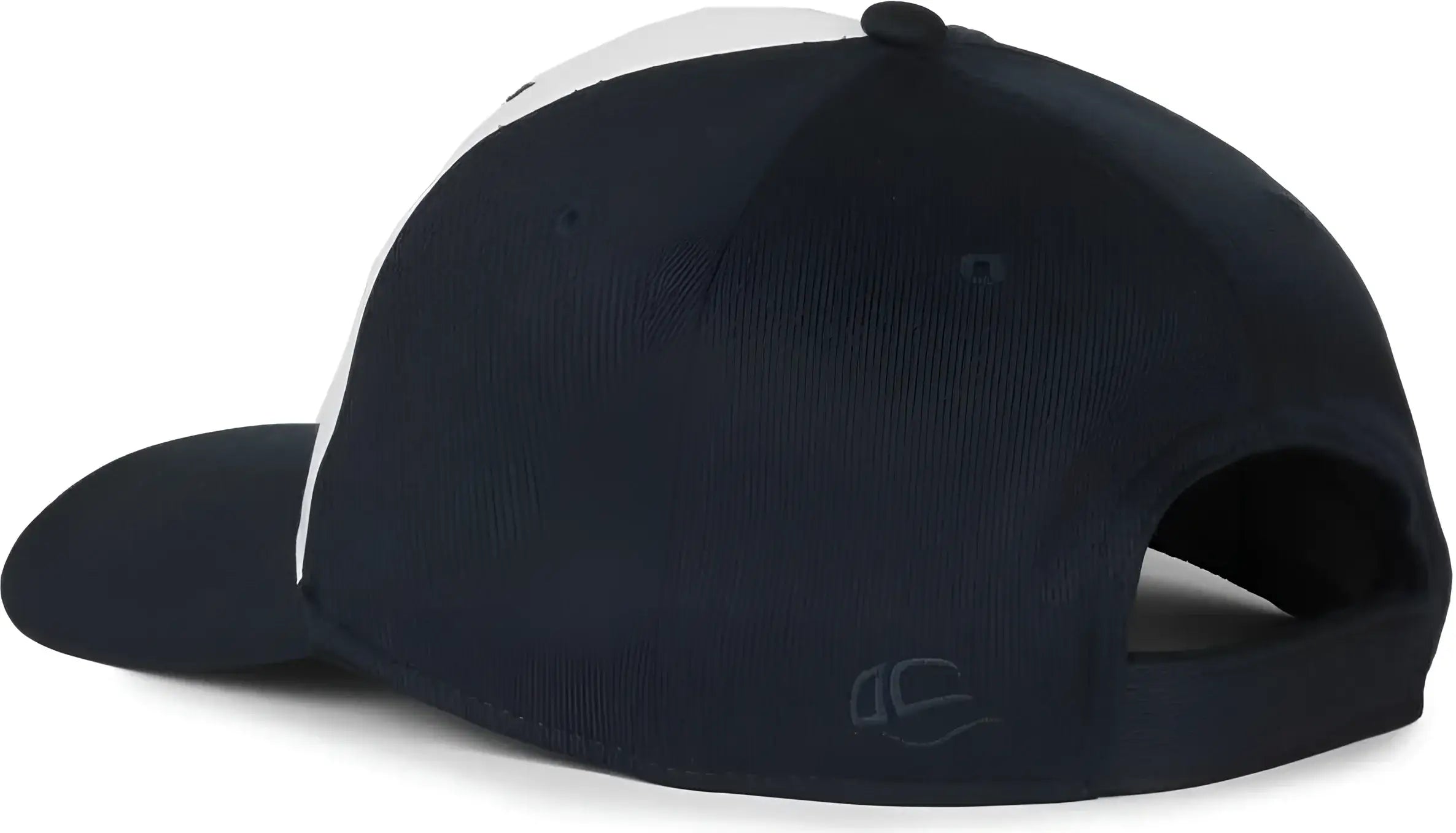OC Sports PTM 850 Polyester Crown Cap White Navy Navy