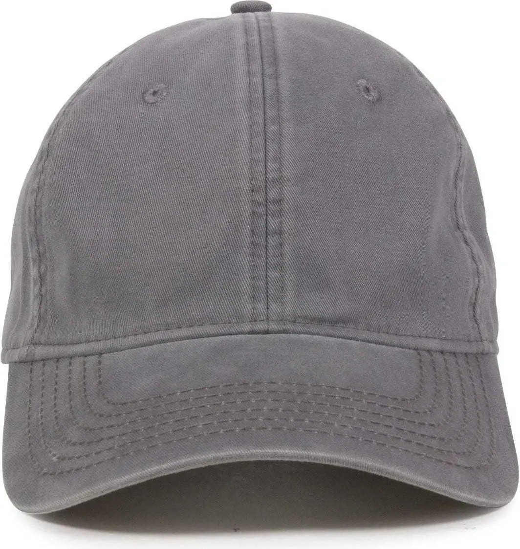 OC Sports PWT-100LTH Adjustable Cap - Graphite - Dark Gray / 6 7/8’’ - 7 1/2’’
