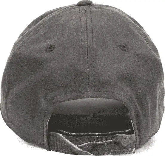 OC Sports RAM11A Ram Adjustable Cap - Charcoal Realtree Edge - Dark Gray Realtree / 6 7/8’’ - 7 1/2’’