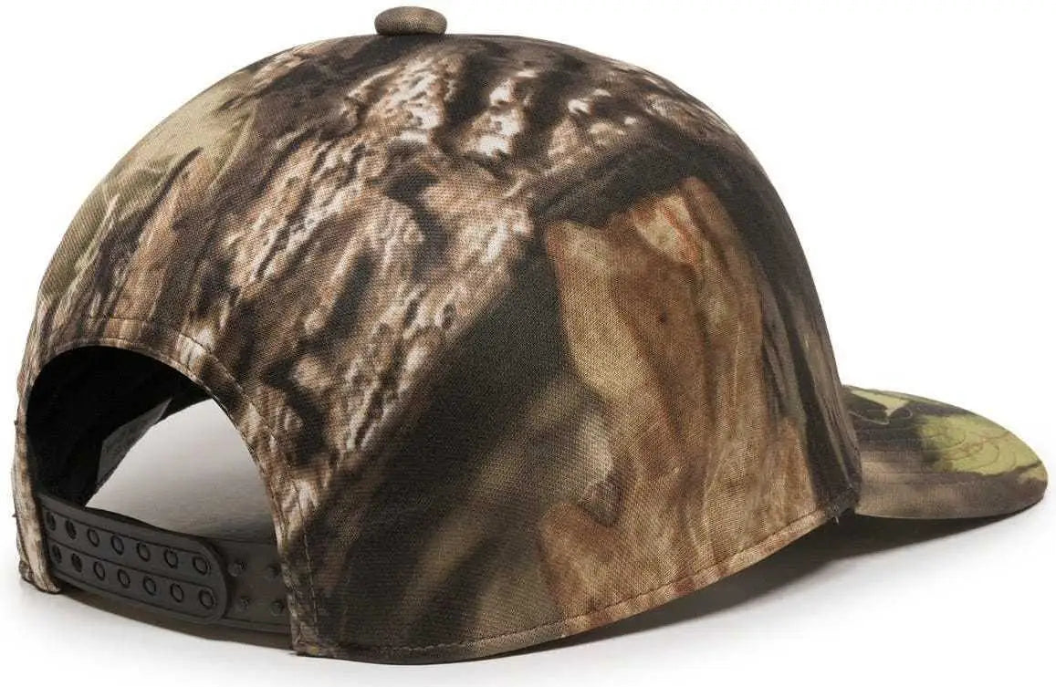 OC Sports RANGE Adjustable ’First Strick Hunting Supply’ Cap - Mossy Oak Country - Mossy Oak Country / 6 7/8’’ - 7 1/2’’