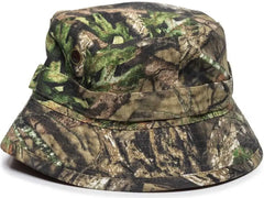 OC Sports RBH-100 Reversable Bucket Hat - Mossy Oak Break-Up Country Blaze - Mossy Oak Blaze / One Size Fits Most