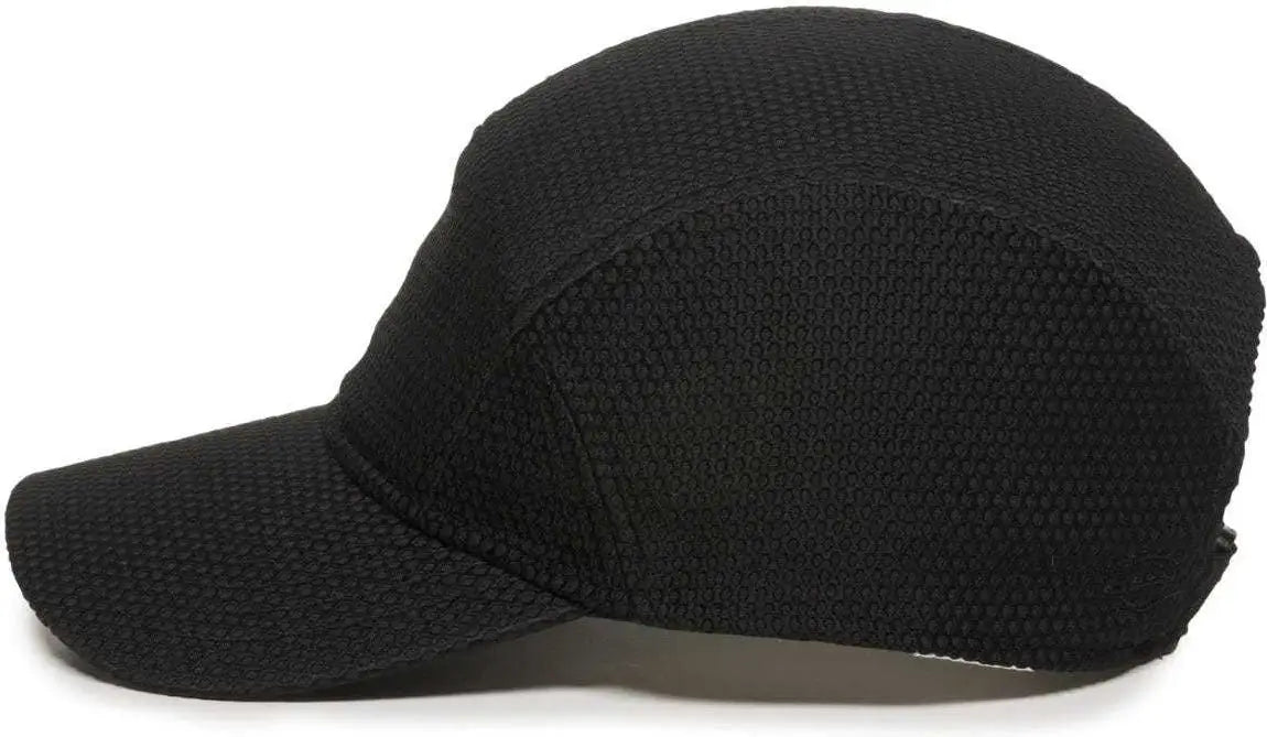 OC Sports RBN-250 Adjustable Cap - Black - Black / 6 7/8’’ - 7 1/2’’