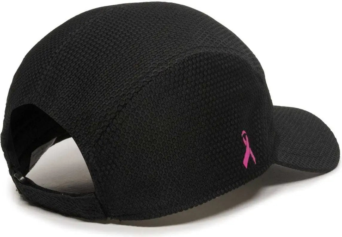 OC Sports RBN-250 Adjustable Cap - Black - Black / 6 7/8’’ - 7 1/2’’