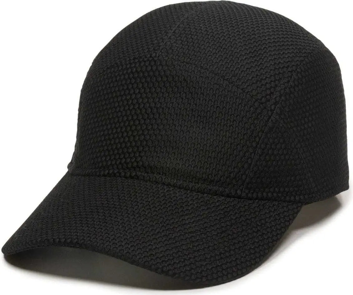 OC Sports RBN-250 Adjustable Cap - Black - Black / 6 7/8’’ - 7 1/2’’