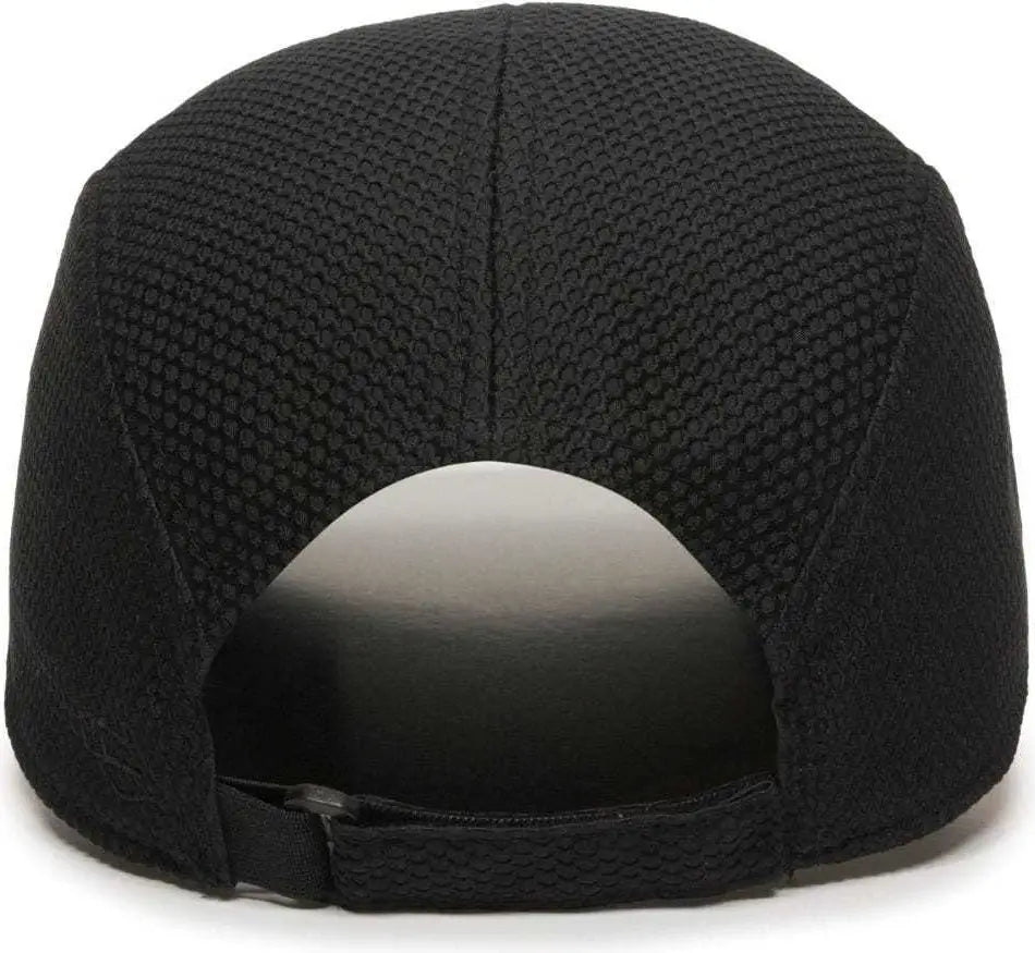 OC Sports RBN-250 Adjustable Cap - Black - Black / 6 7/8’’ - 7 1/2’’