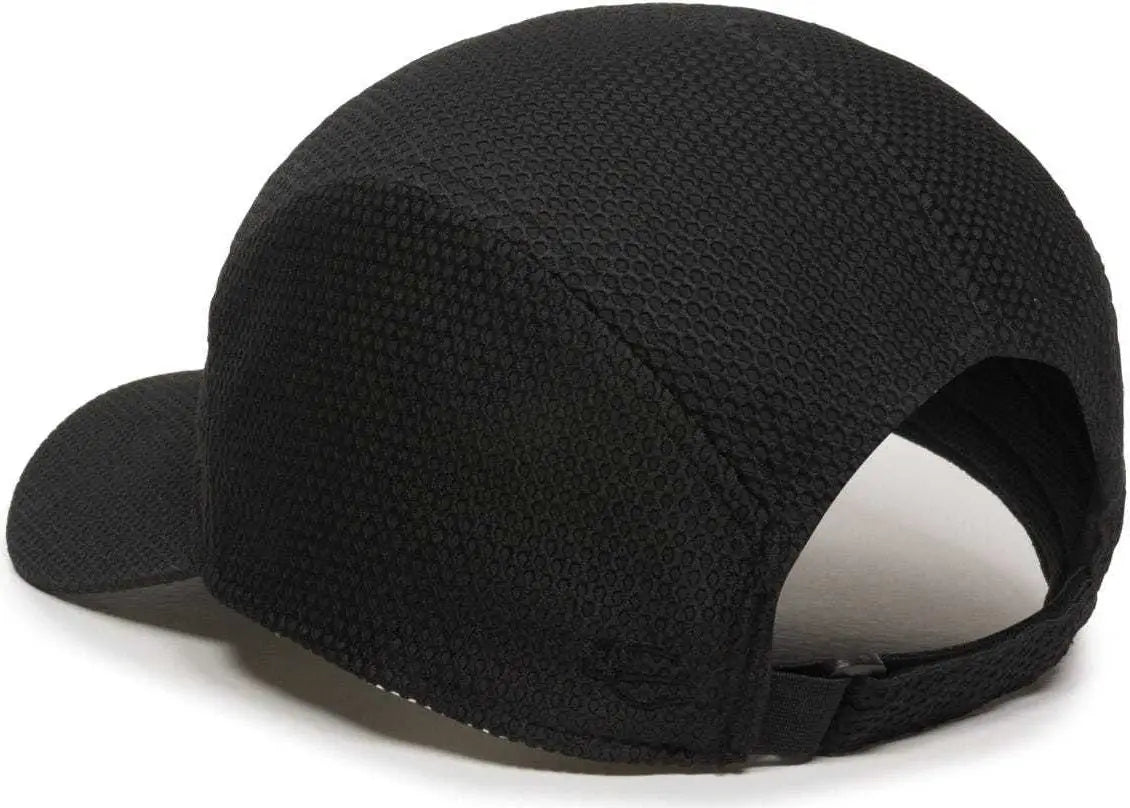 OC Sports RBN-250 Adjustable Cap - Black - Black / 6 7/8’’ - 7 1/2’’