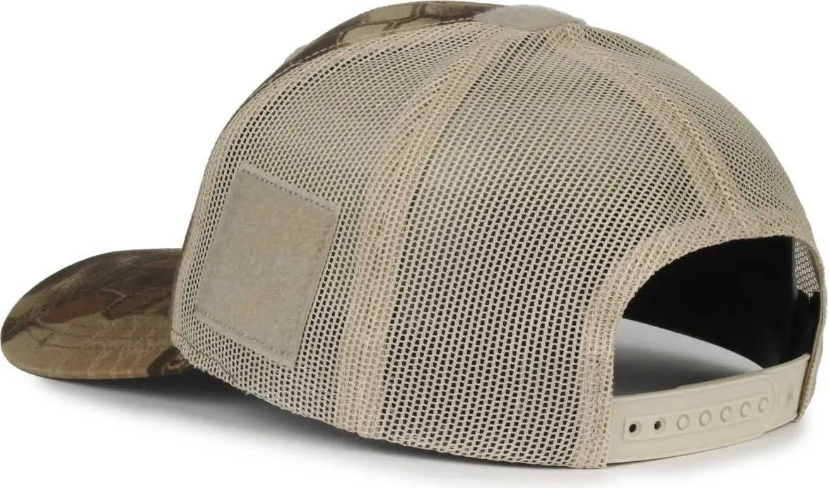 OC Sports RC-002C Loop Patch Cap - Kryptek Highlander Beige - Kryptek Khaki / 6 7/8’’ - 7 1/2’’