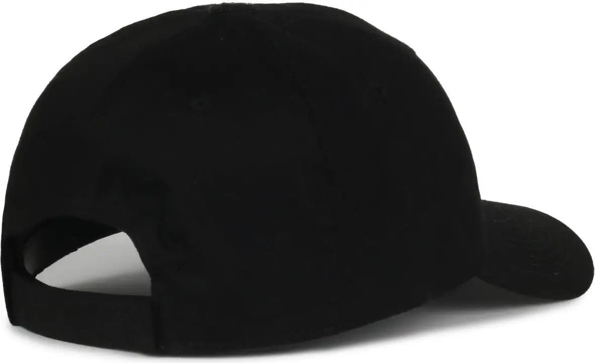 OC Sports RC-01 Regular Pre-Curved Cap - Black - Black / 6 7/8’’ - 7 1/2’’
