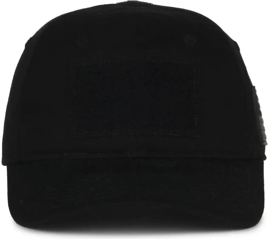 OC Sports RC-01 Regular Pre-Curved Cap - Black - Black / 6 7/8’’ - 7 1/2’’