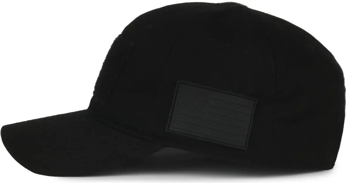 OC Sports RC-01 Regular Pre-Curved Cap - Black - Black / 6 7/8’’ - 7 1/2’’