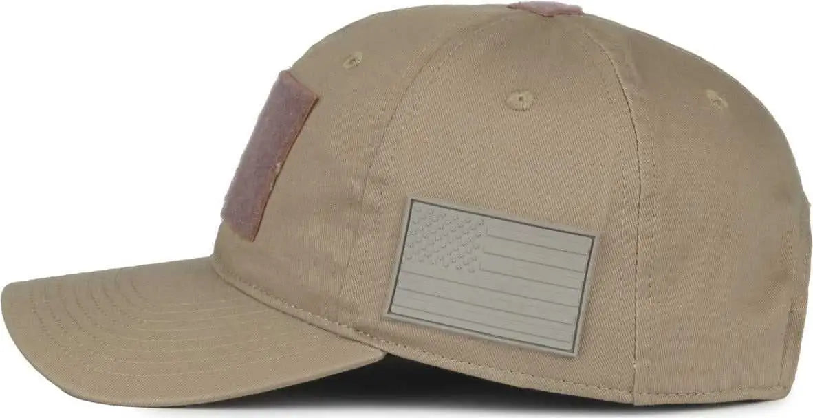 OC Sports RC-01 Regular Pre-Curved Cap - Tan - Tan / 6 7/8’’ - 7 1/2’’