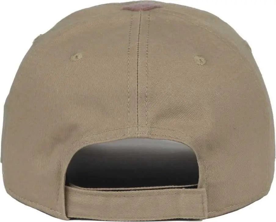 OC Sports RC-01 Regular Pre-Curved Cap - Tan - Tan / 6 7/8’’ - 7 1/2’’
