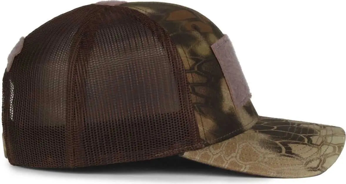 OC Sports RC-01C Loop Patch Cap - Kryptek Highlander Brown - Kryptek Brown / 6 7/8’’ - 7 1/2’’