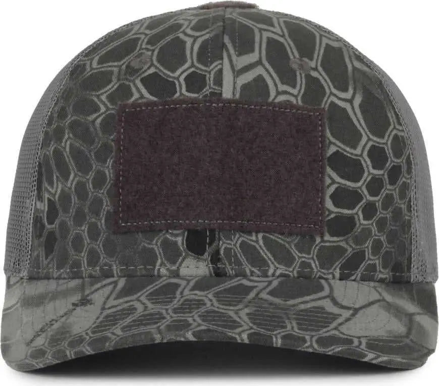 OC Sports RC-01C Loop Patch Cap - Kryptek Raid Dark Gray - Kryptek Dark Gray / 6 7/8’’ - 7 1/2’’