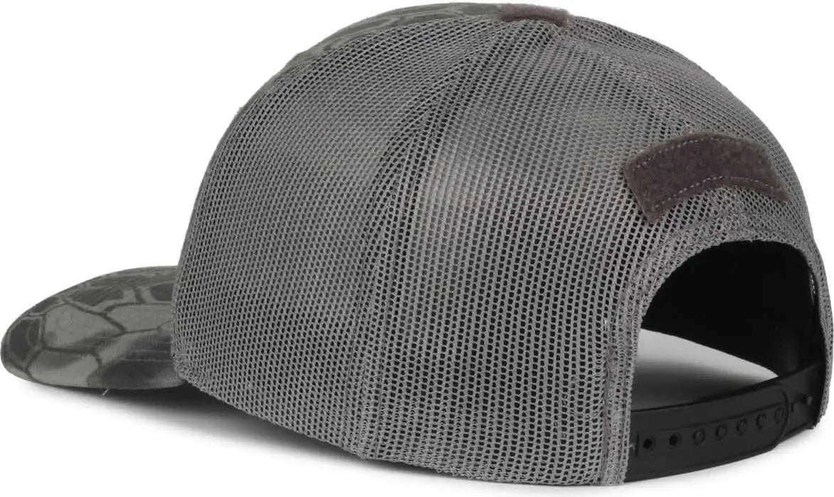 OC Sports RC-01C Loop Patch Cap - Kryptek Raid Dark Gray - Kryptek Dark Gray / 6 7/8’’ - 7 1/2’’