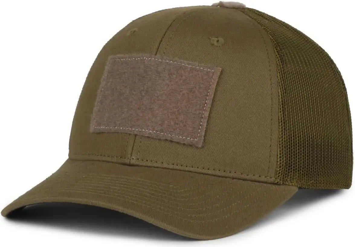 OC Sports RC-01M Loop Patch Cap - Olive Olive - Olive / 6 7/8’’ - 7 1/2’’