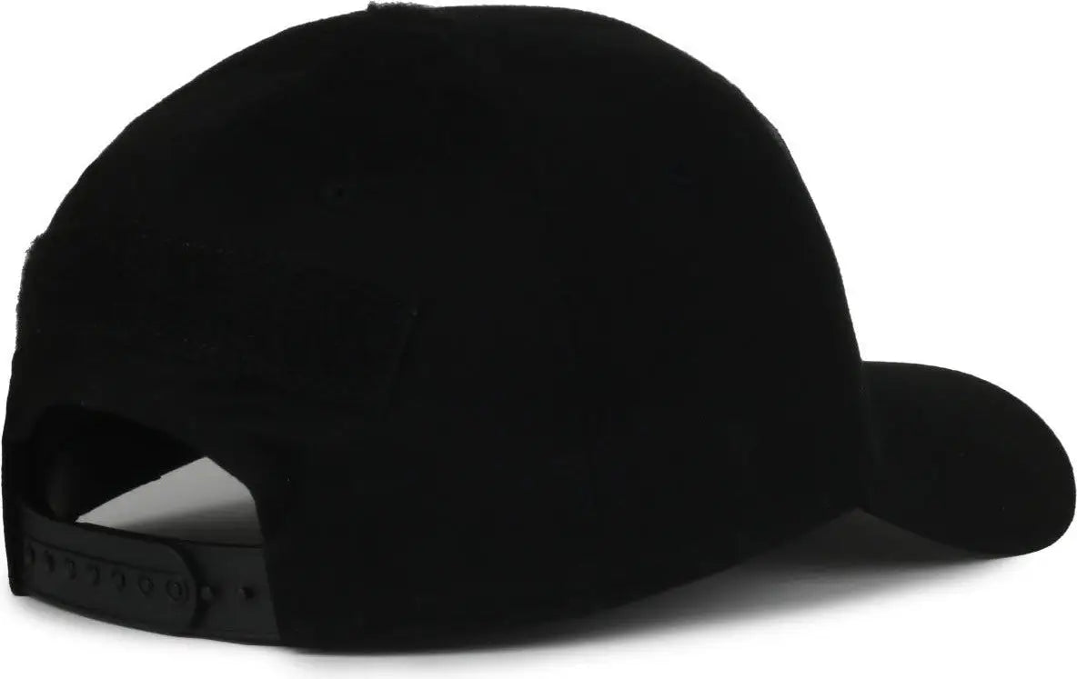 OC Sports RCA-01 Fleece Lined Crown Cap - Black - Black / 6 7/8’’ - 7 1/2’’