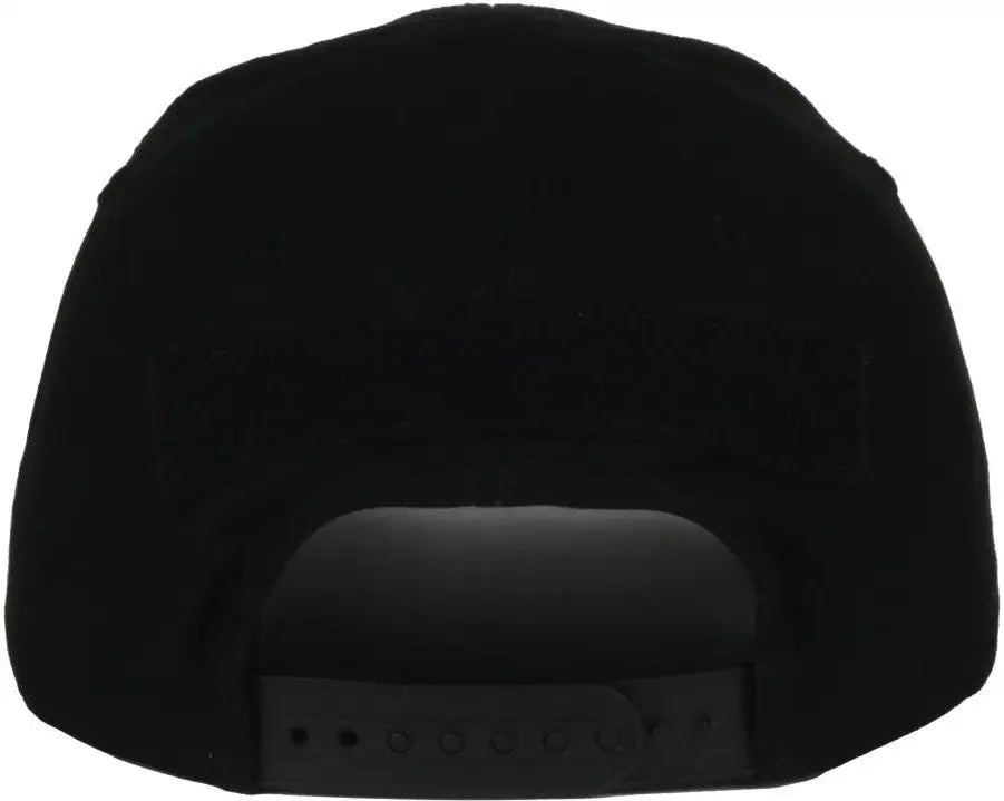 OC Sports RCA-01 Fleece Lined Crown Cap - Black - Black / 6 7/8’’ - 7 1/2’’