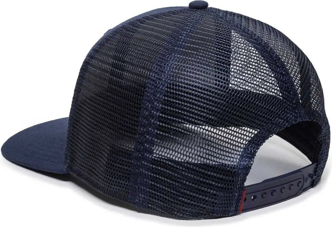 OC Sports REDLBL109 Soft Buttery Twill Cap - Navy - Navy / 6 7/8’’ - 7 1/2’’