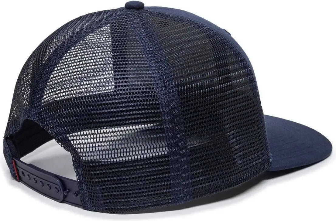 OC Sports REDLBL109 Soft Buttery Twill Cap - Navy - Navy / 6 7/8’’ - 7 1/2’’