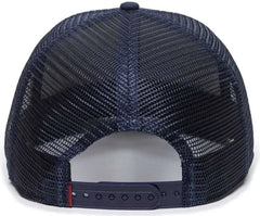 OC Sports REDLBL109 Soft Buttery Twill Cap - Navy - Navy / 6 7/8’’ - 7 1/2’’