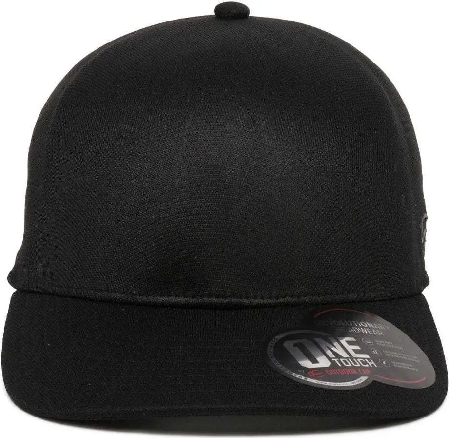 OC Sports REEVO Flexible Fitting Cap - Black