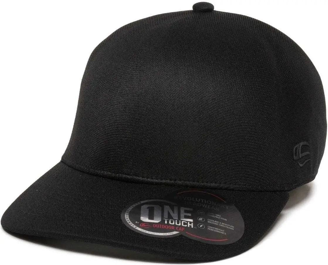 OC Sports REEVO Flexible Fitting Cap - Black